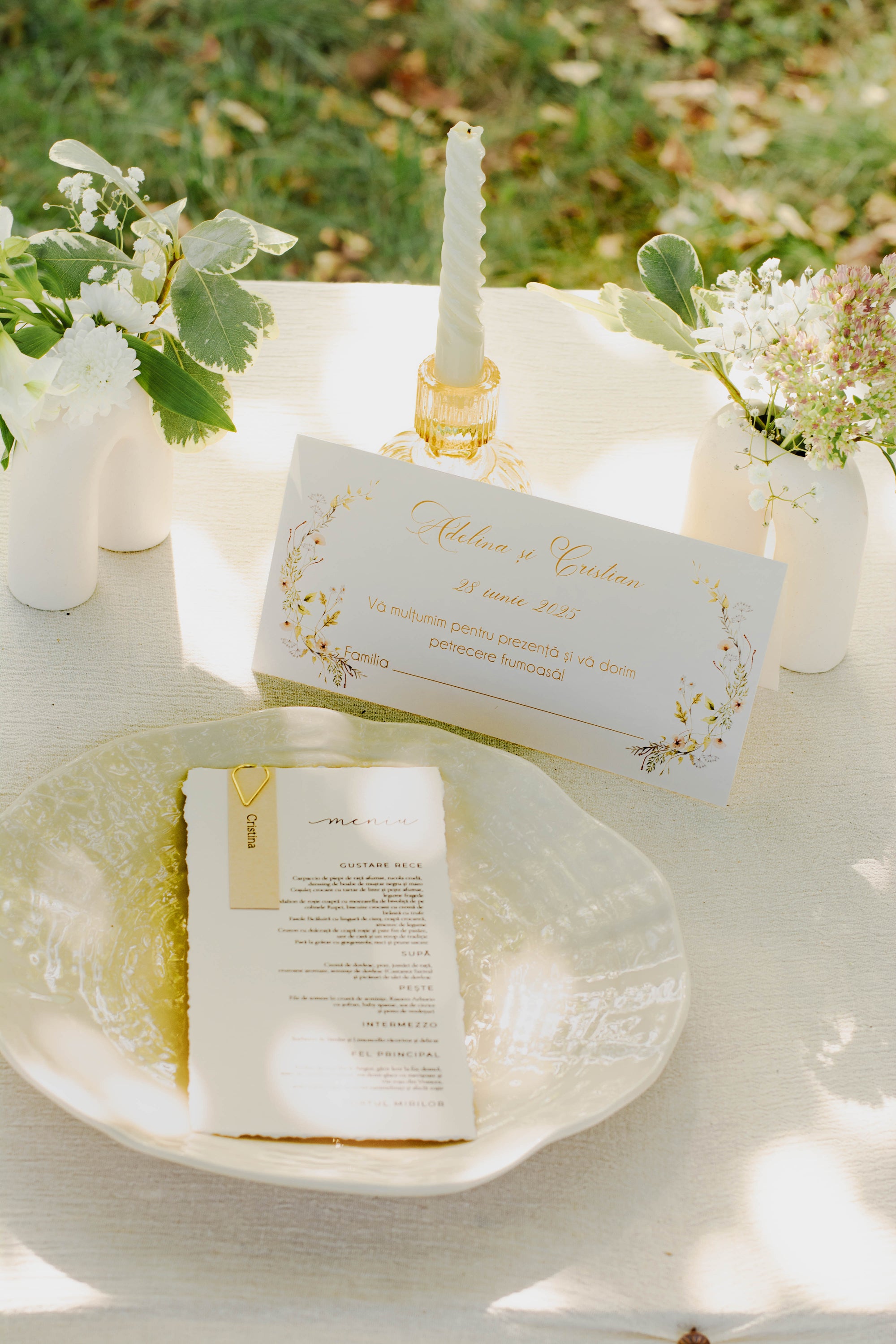 No.2 Plic tip place card
