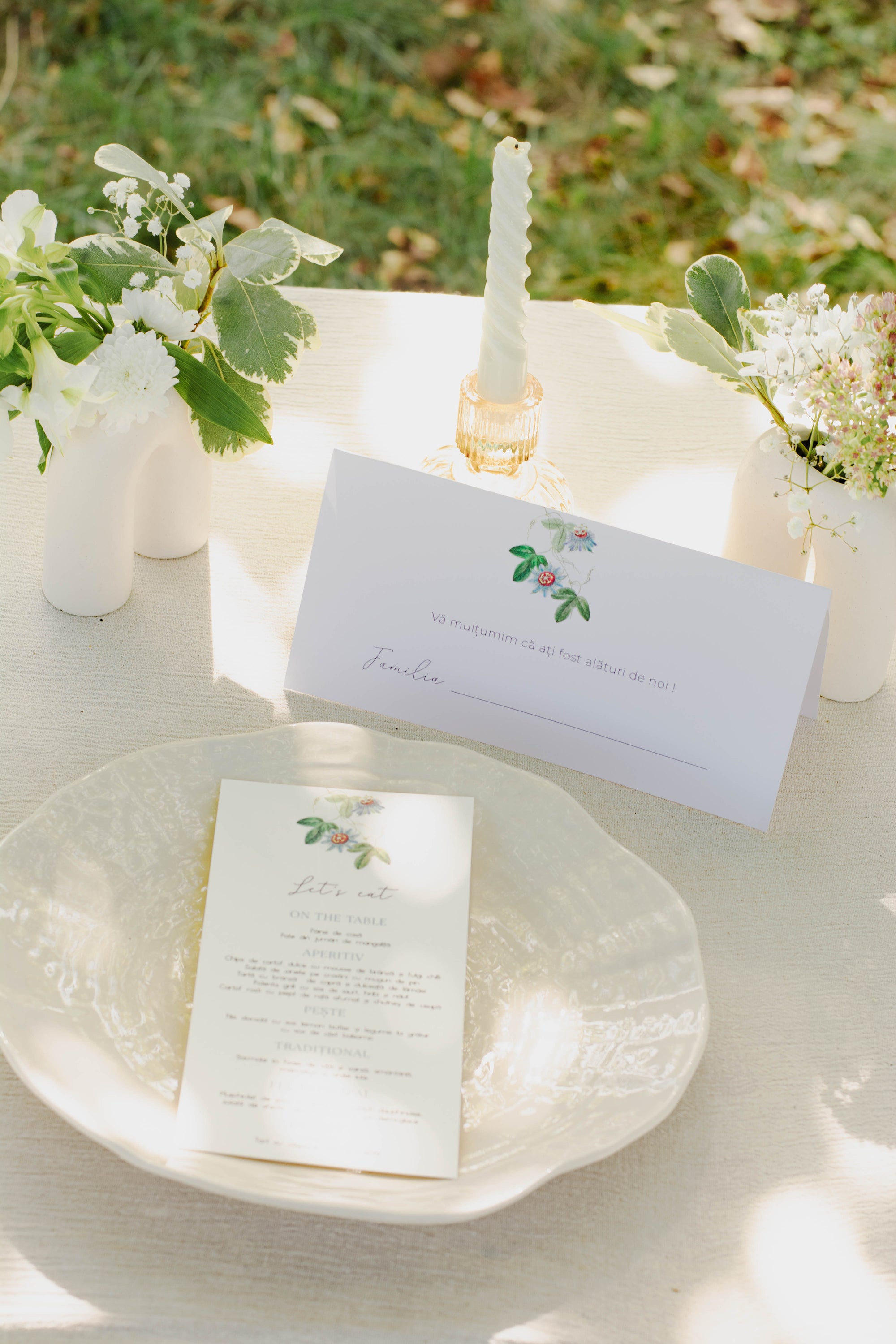 No.1 Plic tip place card